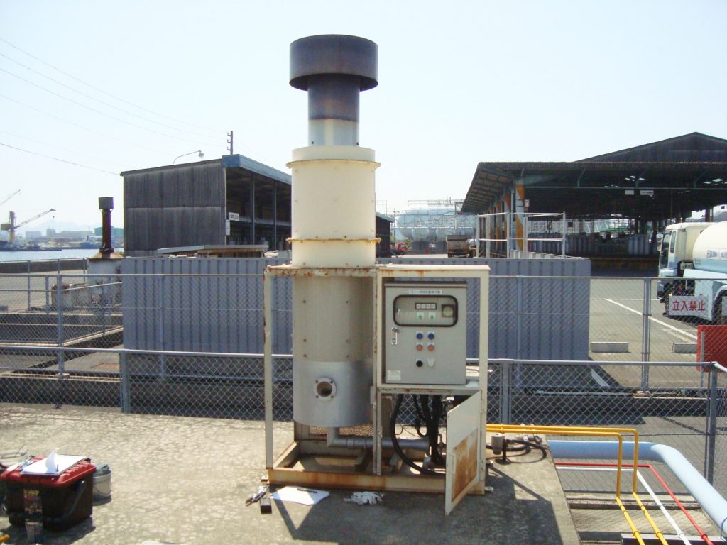 排ガス燃焼装置